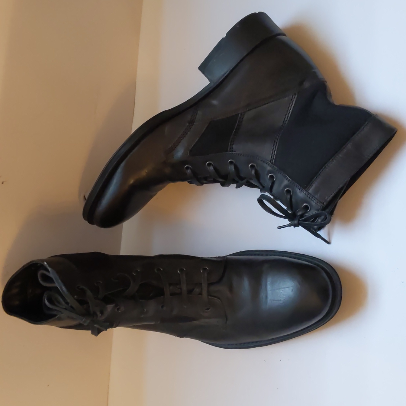 Adam Derrick To Boot New York Black Leather Boots-Sz 9